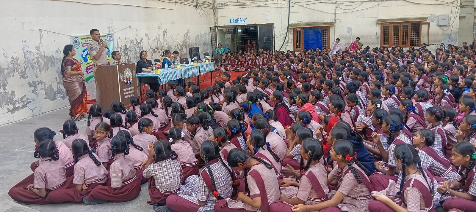 Awareness program on the POCSO Act for female students